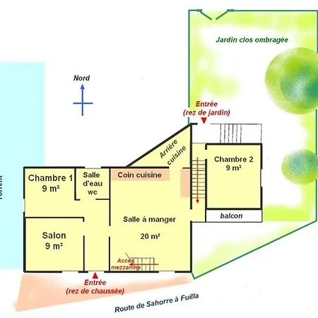 Сasa de vacaciones Le Moulin *